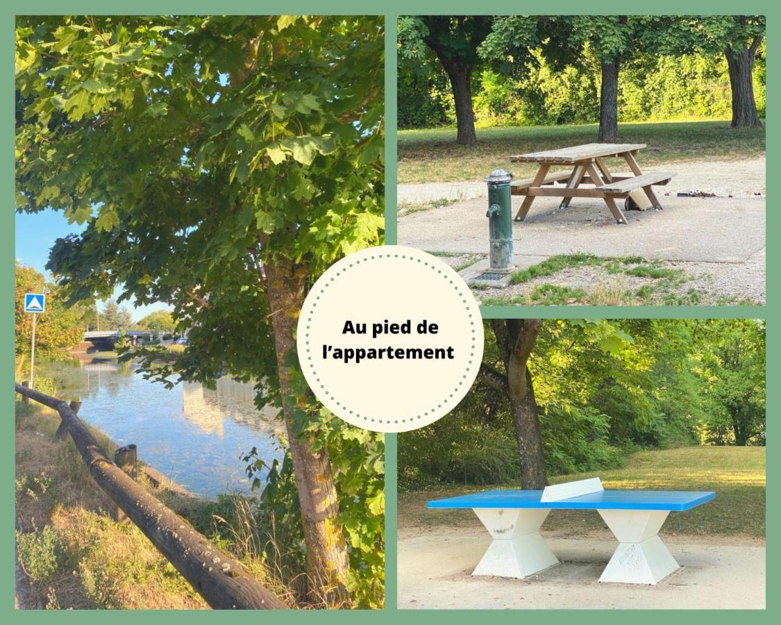 Le petit Canal de Bourgogne : Joli studio au centre Dijonnais Extérieur photo